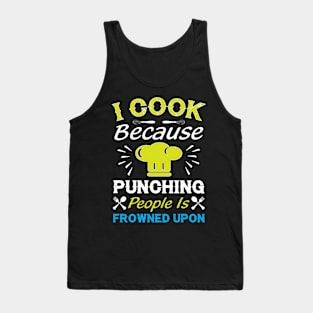 Cooking Quote Tank Top